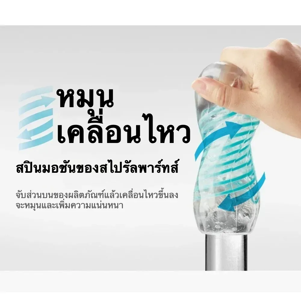 จิ๋มกระป๋อง จิ๋มปลอม วัสดุ TPE นำเข้า ลายเรขาคณิตชัดเจน