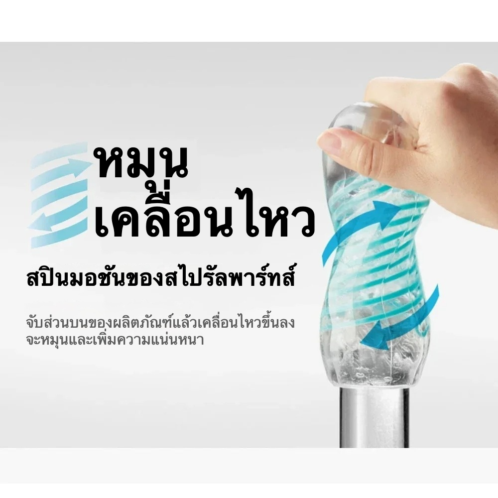 ถ้วยช่วยตัวเองใช้มือ วัสดุ TPE นำเข้า ออกแบบตามหลักสรีรศาสตร์ ลายเรขาคณิตชัดเจน ฐานรองรับน้ำออกแบบอย่างชาญฉลาด｜TENGA-sextoyfunny