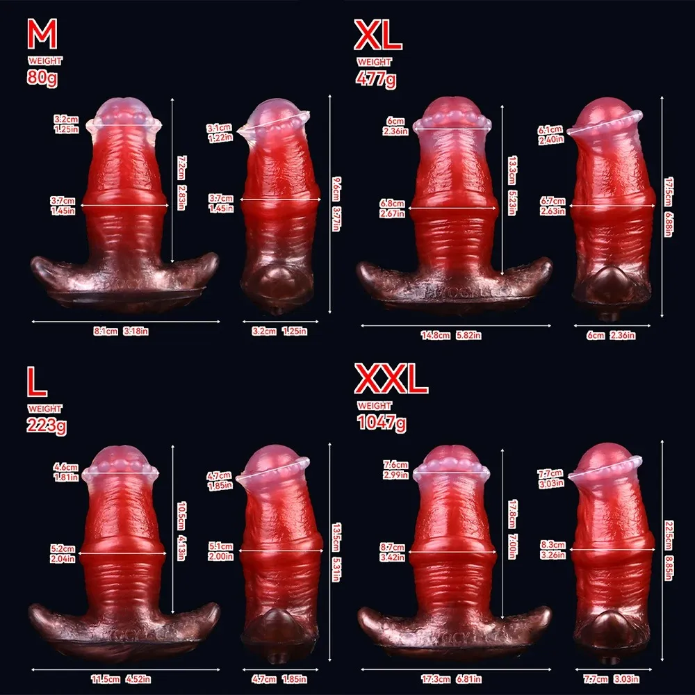Fantasy Silicone Butt Plug Anchor Base 4 Sizes Available