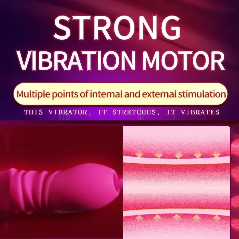 7 Frequencies & 7 Speeds Zonal Control Thrusting Stimulator