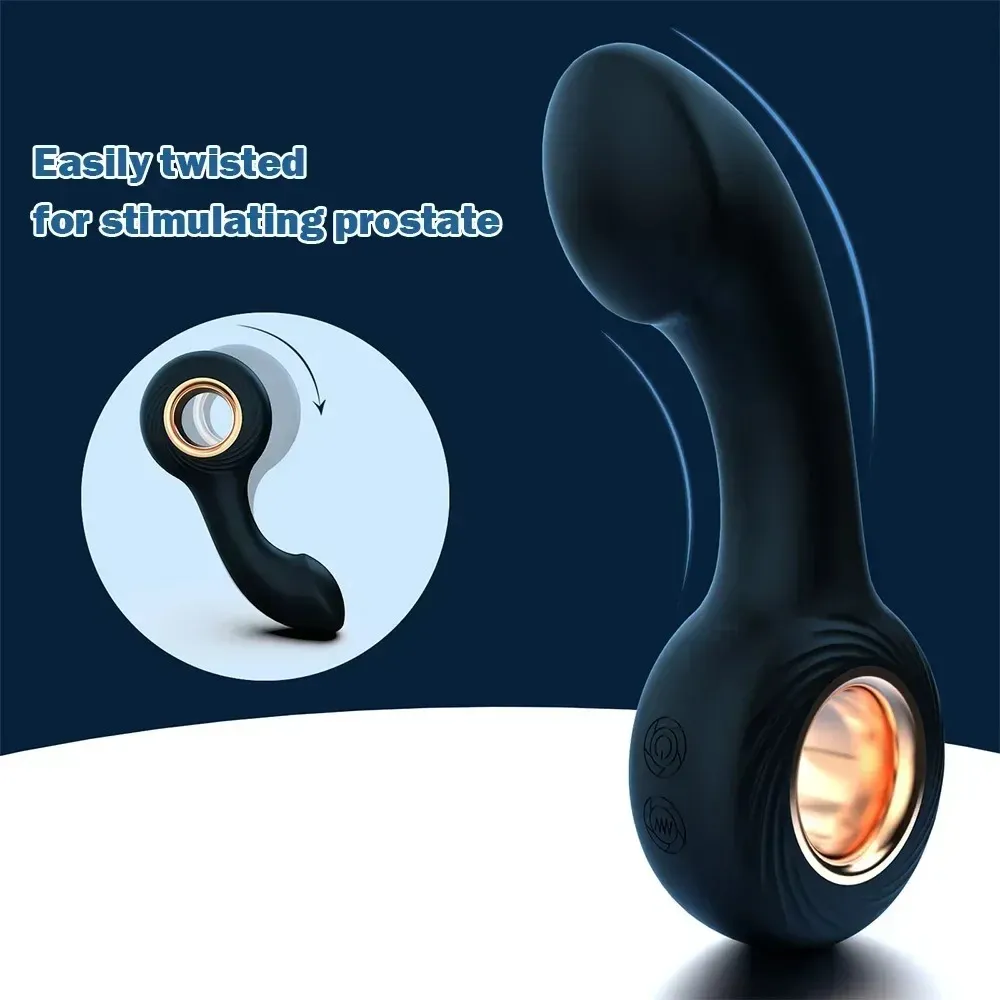 2In1 One-Finger Control Anal Vibrator & Prostate Massager