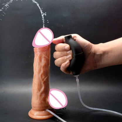 未定价ดิลโด้ กำลังดูดแรงพิเศษ พ่นน้ำได้ ออกแบบตามหลักสรีรศาสตร์