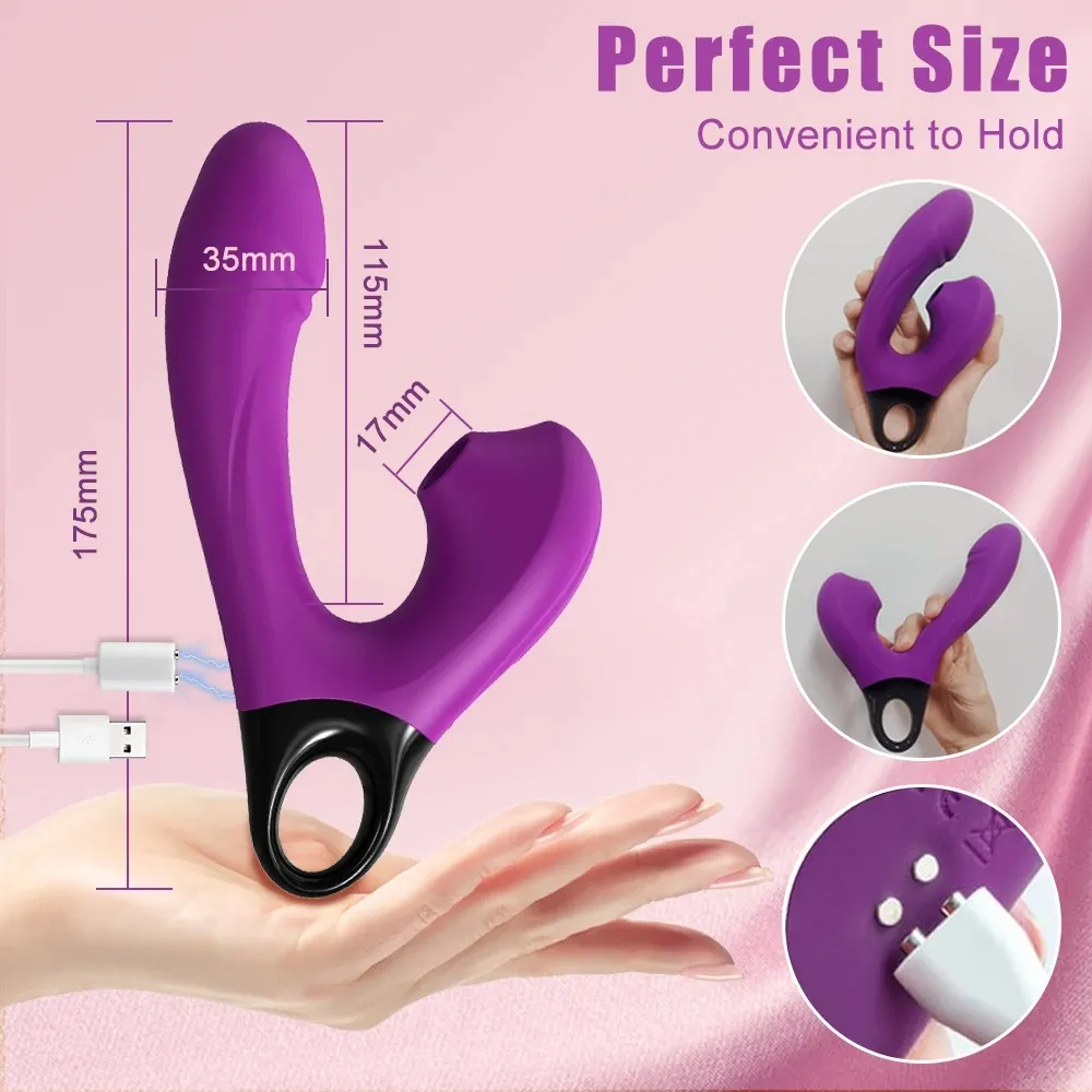 Multi-Frequency Zonal Control Vibrating & Suction Vibrator