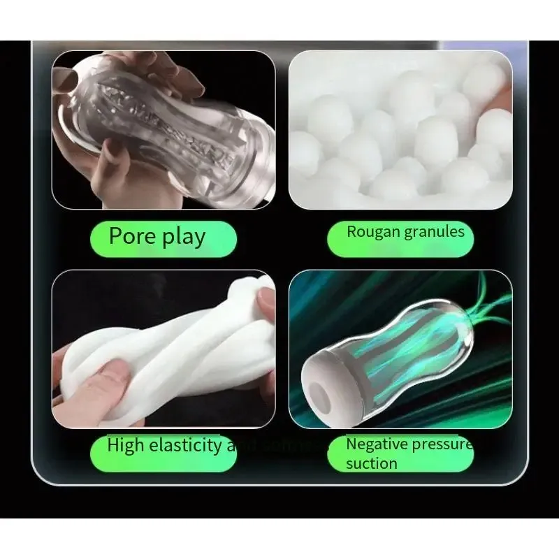 Negative Pressure Airway Pocket Pussy Soft Flesh Particles