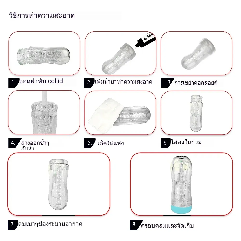 จิ๋มกระป๋อง จิ๋มปลอม มีให้เลือก 3 สี ลายเกลียว+เม็ดกรวด วัสดุ TPE