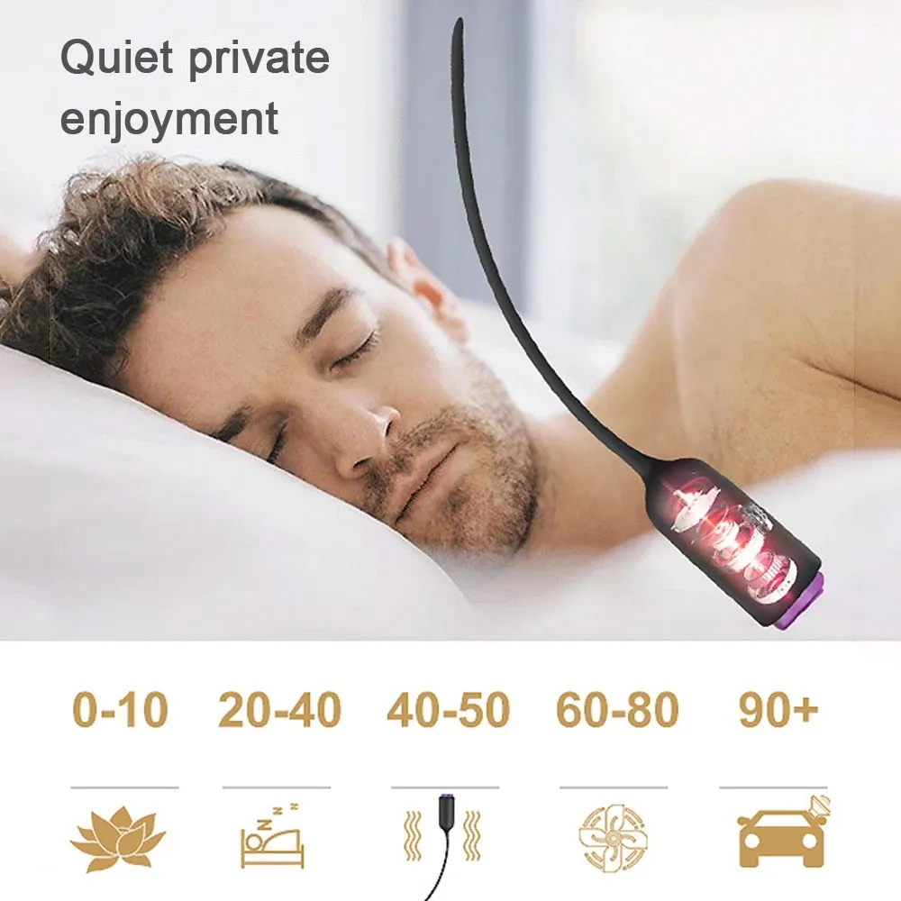JIUAI Detachable Battery-Powered Urethral Sound