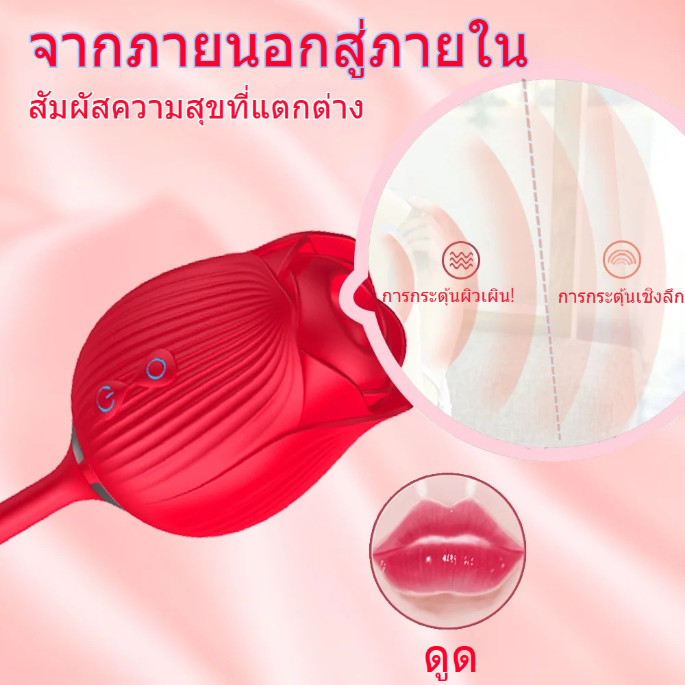 เครื่องนวดหลายฟังก์ชัน มอเตอร์คู่ กระตุ้นหลายจุด 10 ระดับการเลีย 10 ระดับการตบ ระบบทำความร้อนอัจฉริยะ IPX6|Orena-sextoyfunny