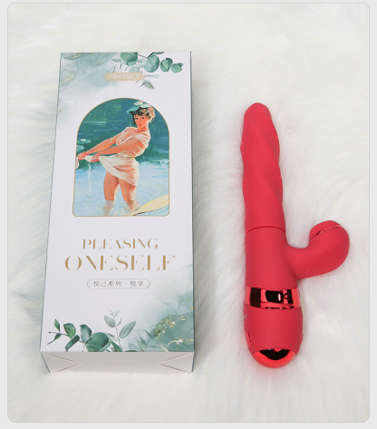 เครื่องนวดหลายฟังก์ชัน ชุดเครื่องยนต์แบบกำหนดเอง 10 ความถี่การหมุน+การสั่น+การดูด ออกแบบลายสันใหม่ แฮนด์กันการสั่นสะเทือน-sextoyfunny