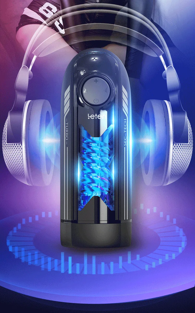 10 Frequency Heating Automatic Male Masturbator Smart Chip