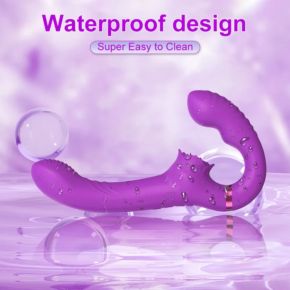 10 Modes Zonal Control Bionic Dual G-Spot Clitoral Vibrator