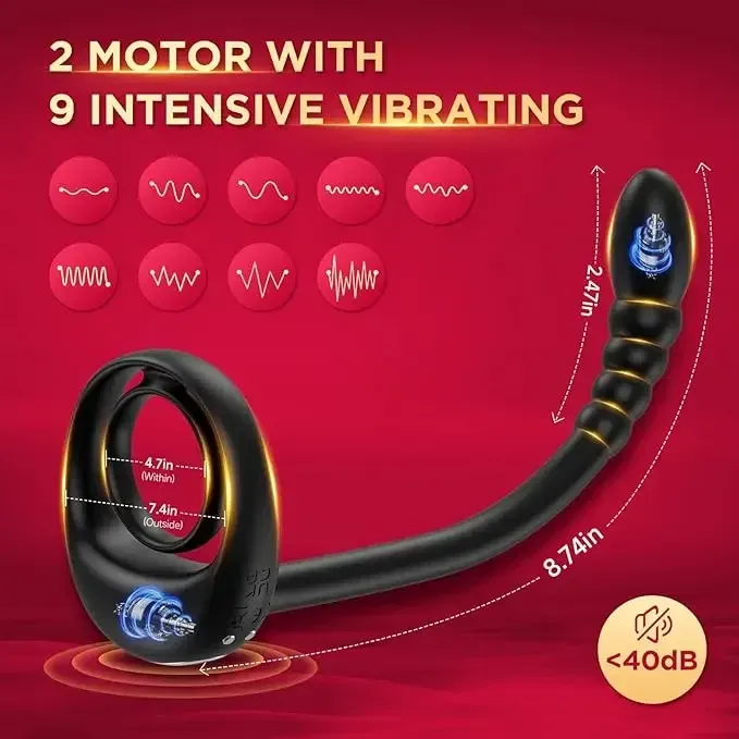 Wearable Prostate Massager Remote Control And APP Versions
