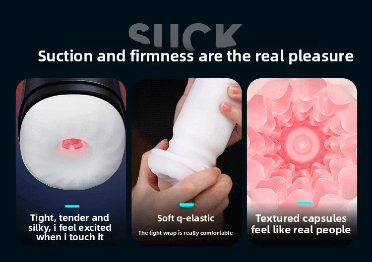 Dual Screen Automatic Male Masturbator Multi Speed + Scenario