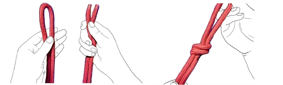 aอุปกรณ์พันธนาการ เชือกสำหรับกิจกรรมคู่รัก มีหลายสีให้เลือก BDSM