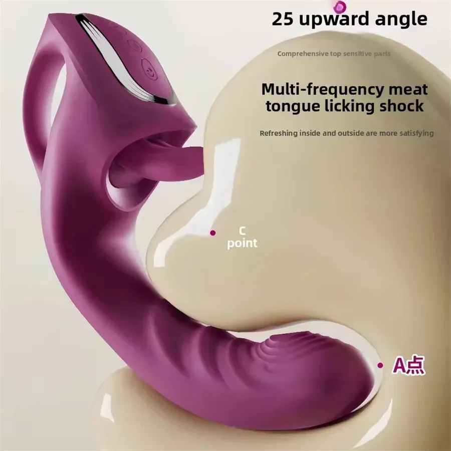 Liquid Silicone Zonal Control Bionic Heating Vibrator
