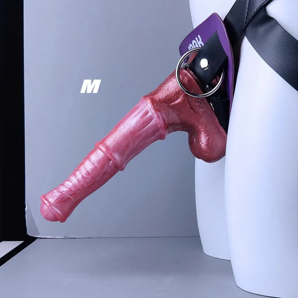 FAAK Liquid Silicone Flesh-Colored Fantasy Stallion Dildo