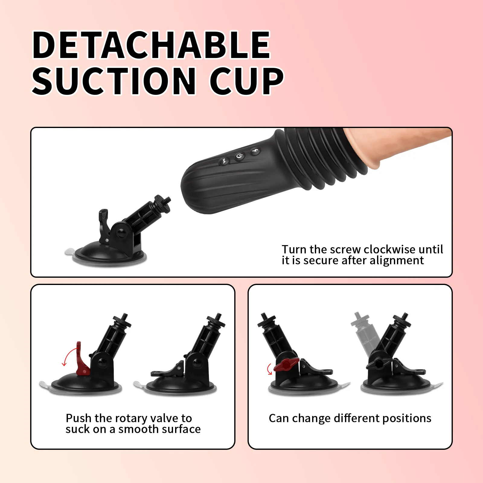 Remote Control Heating & Thrusting & Vibrating Sex Machine