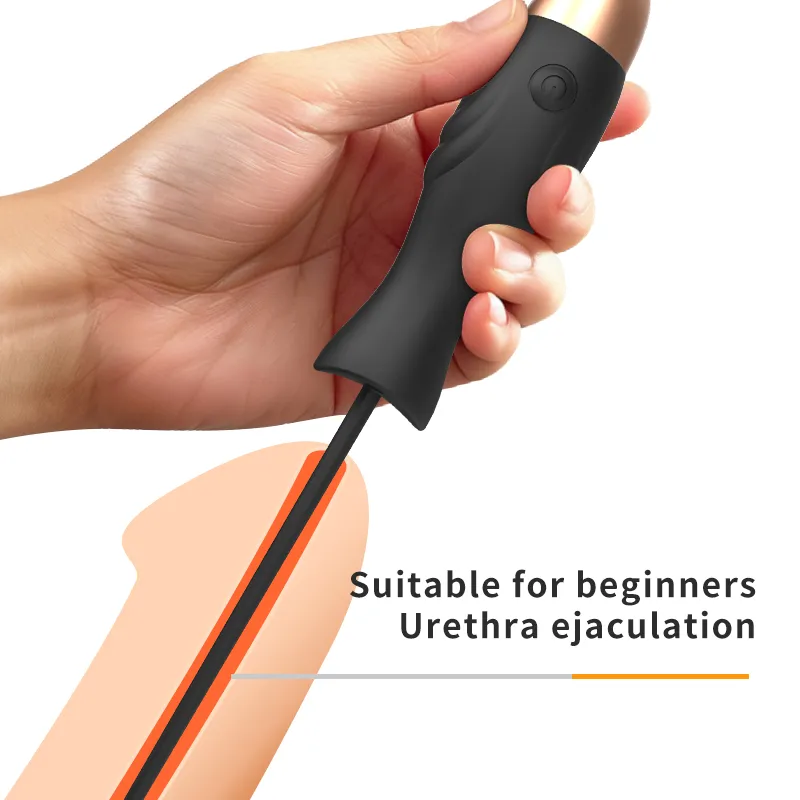 2-In-1 Urethral Fitness Bar & Prostate Massager 10 Modes