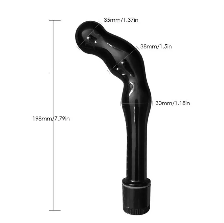 Adjustable Vibration Point Prostate Massager & Anal Vibrator