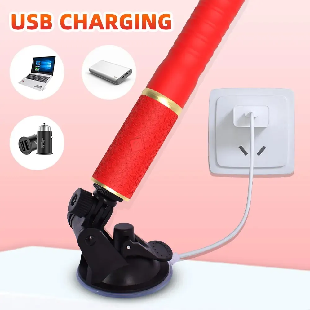 10 Frequencies Handheld APP Thrusting Adjustable Sex Machine