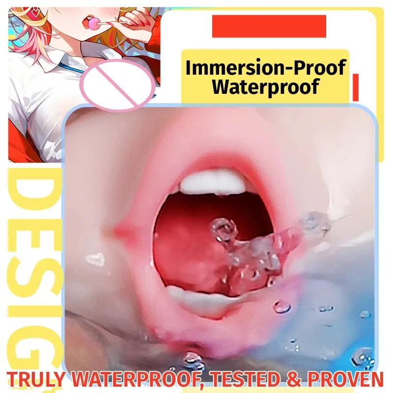 3D Flexible Tongue Mouth 3 Modes + 5 Speeds 768g