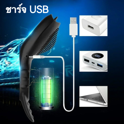 ห่วงล็อกสเปิร์ 10 ระดับสั่นแรง ดีไซน์เลียนแบบลิ้น + ควบคุมการหลั่ง คู่รักใช้ร่วมกัน|secwell