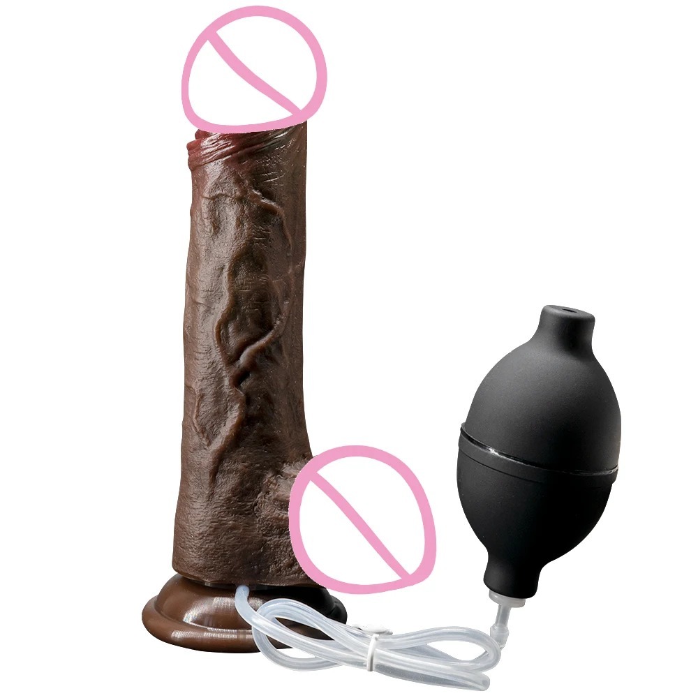 未定价ดิลโด้ กำลังดูดแรงพิเศษ พ่นน้ำได้ ออกแบบตามหลักสรีรศาสตร์