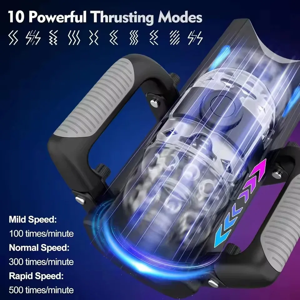 Game-Level Control Male Masturbator One-Button Burst Mode