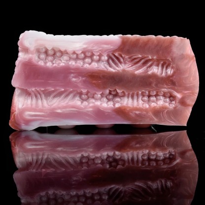 W5606未定价จิ๋มสัตว์เทียม ช่องทางคู่สมจริง ออกแบบจำลองอวัยวะเพศสุนัขตัวเมีย วัสดุซิลิโคนเหลว