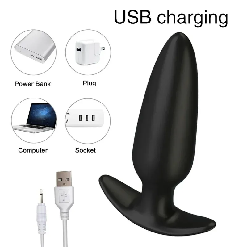 Anchor Shaped Anal Vibrator & Prostate Massager 3 Sizes