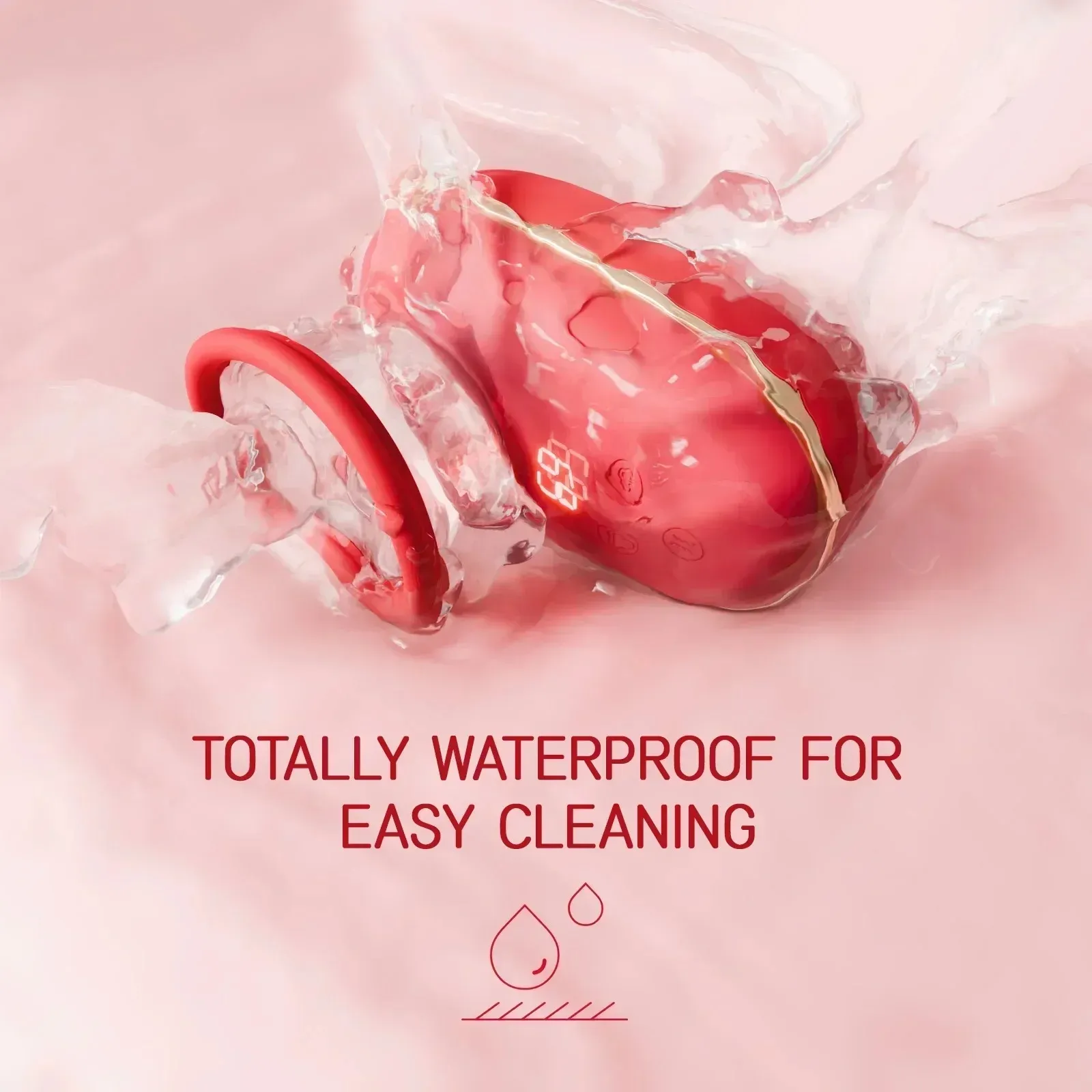 Vibrating + Suction + Licking Tongue Vibrator & Breast Toy