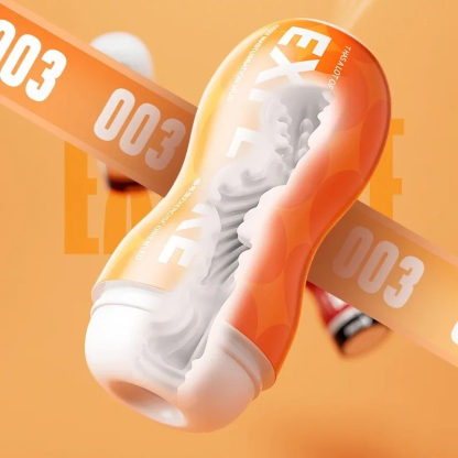 W5509未定价ถ้วยช่วยตัวเองใช้มือ ระบบดูดแรงดันลบ เลือกได้ 3 ช่องทาง ลายพื้นผิวซับซ้อน วัสดุ TPE