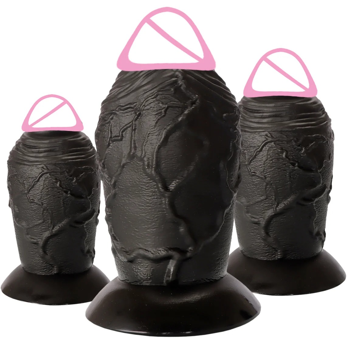 W4107未定价ดิลโด้ หนาขนาดใหญ่พิเศษ ลายผิวสมจริง ซิลิโคนเหลวสองชั้น