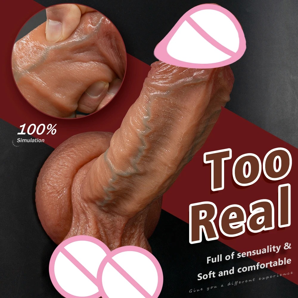1:1 Highly Restored Realistic Dildo With Large Suction Cup