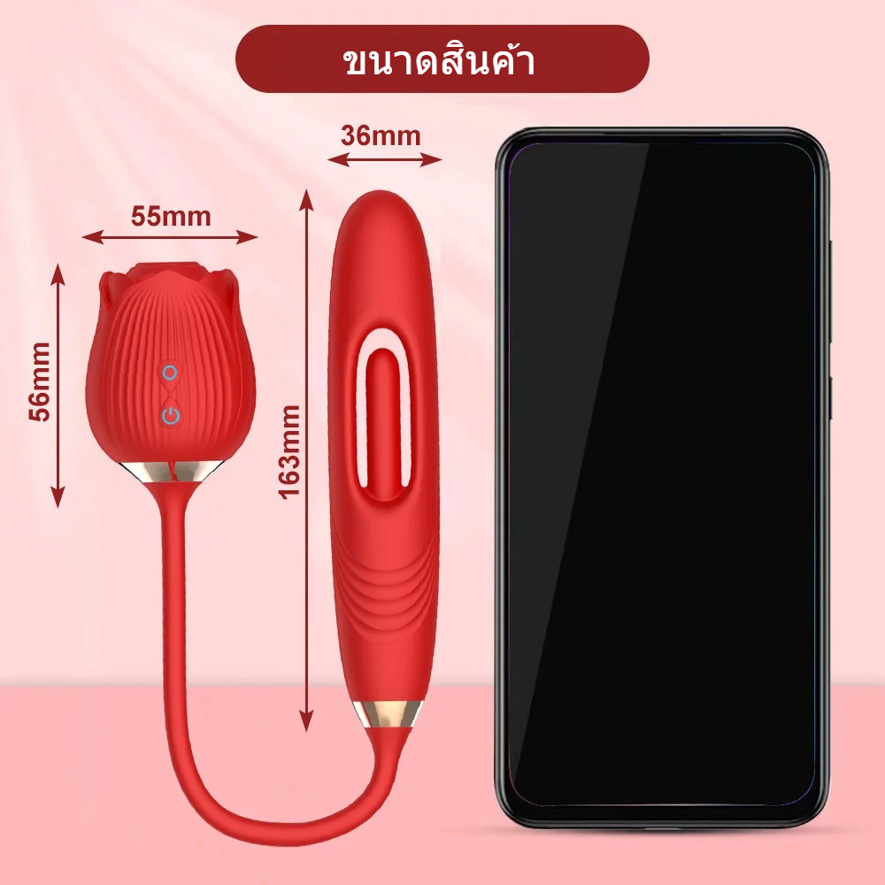 เครื่องนวดหลายฟังก์ชัน มอเตอร์คู่ กระตุ้นหลายจุด 10 ระดับการเลีย 10 ระดับการตบ ระบบทำความร้อนอัจฉริยะ IPX6|Orena-sextoyfunny