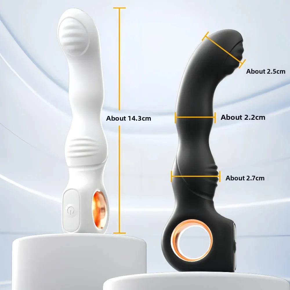 2In1 Prostate Massager & Anal Vibrator One-Button Burst Mode