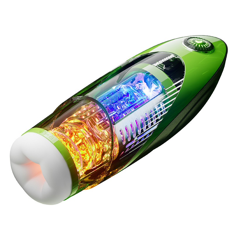 ถ้วยอัตโนมัติ ระบบ 2 มอเตอร์ สั่น+ยืดหด ระบบปรับความเร็วอย่างต่อเนื่อง ระบบทำความร้อน ควบคุมผ่านแอปพลิเคชัน-sextoyfunny