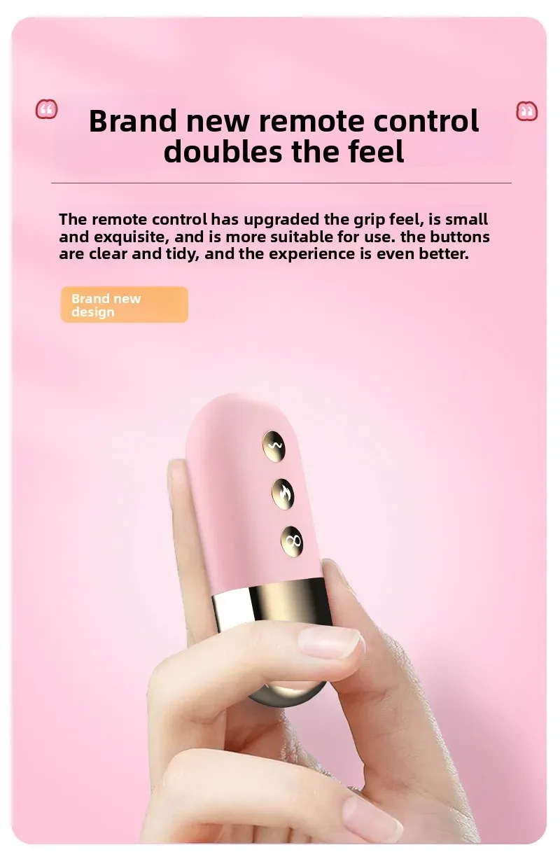 10 Frequencies Remote Control Heating Vibrating Egg