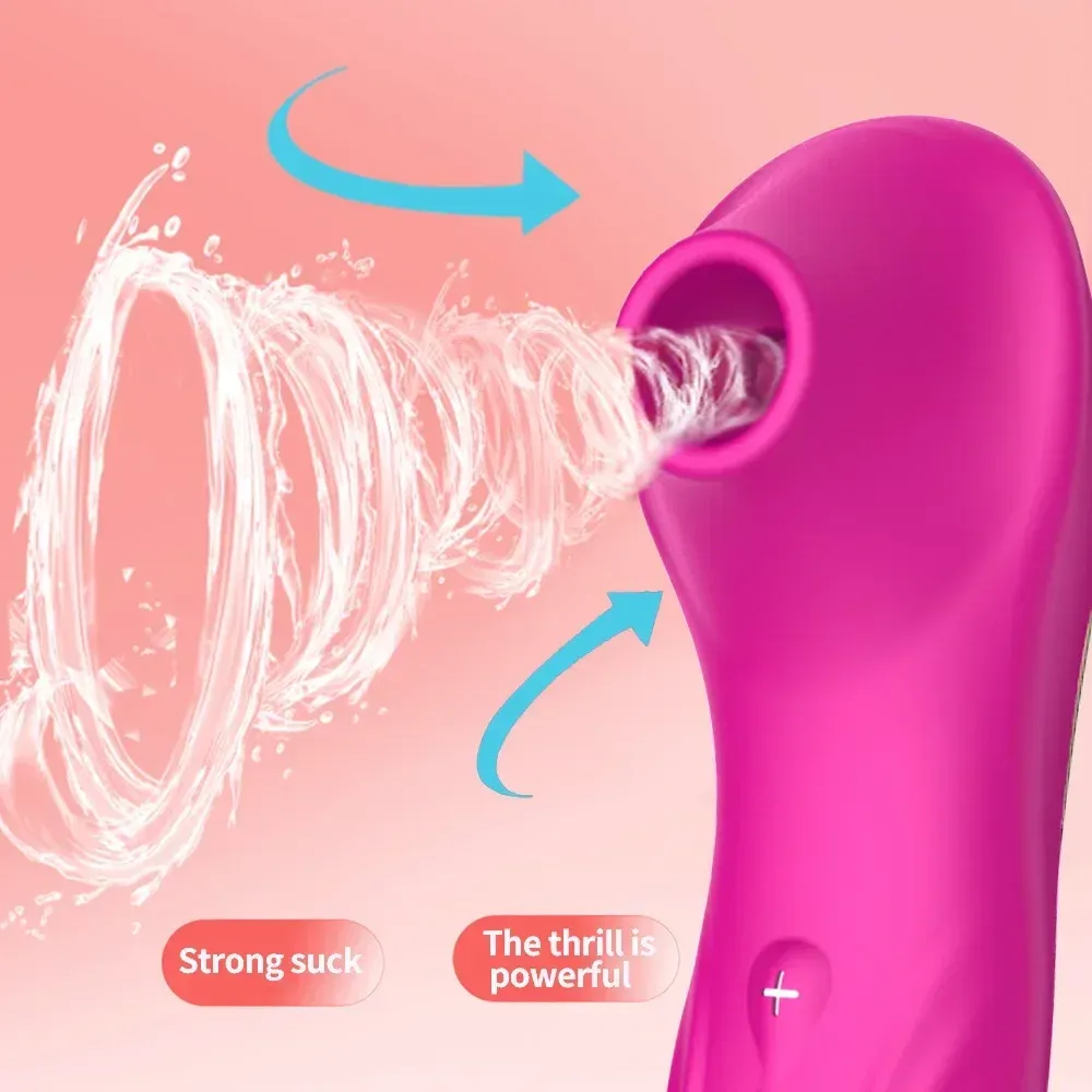 Rechargeable Negative Pressure Vibrator & Breast Toy