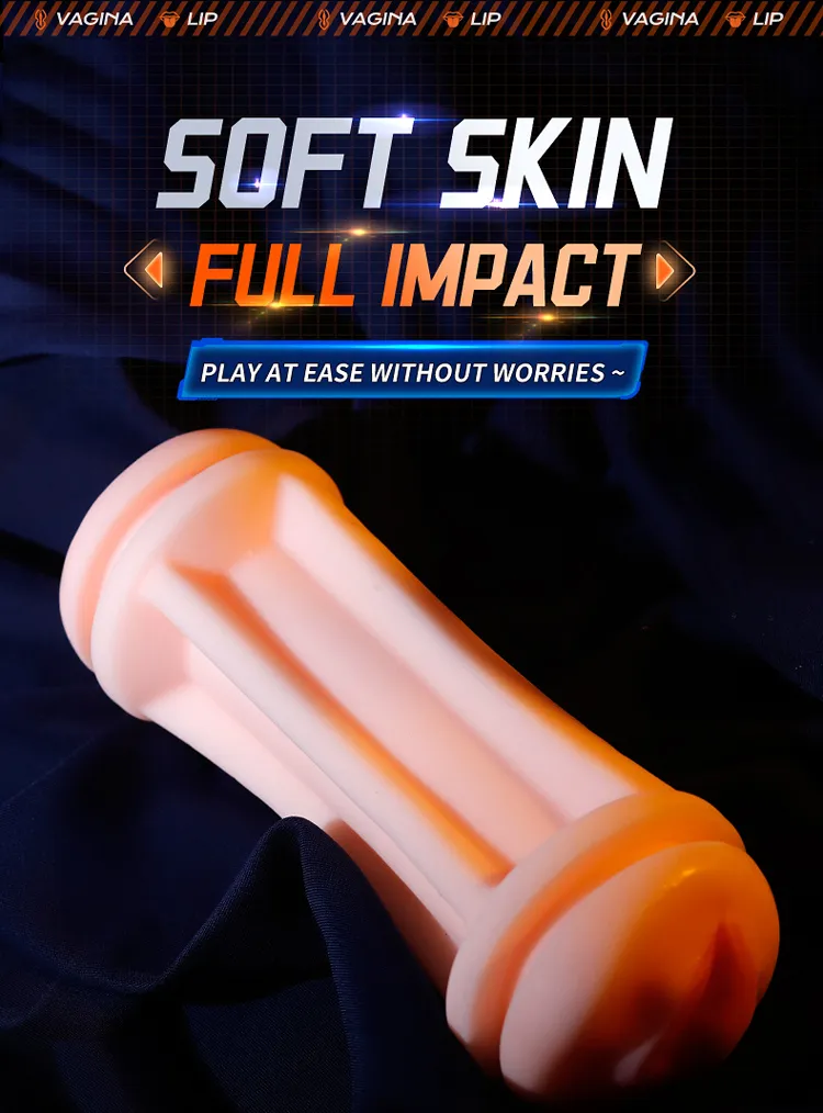 APP Automatic Male Masturbator Dual-Head Vagina & Mouth