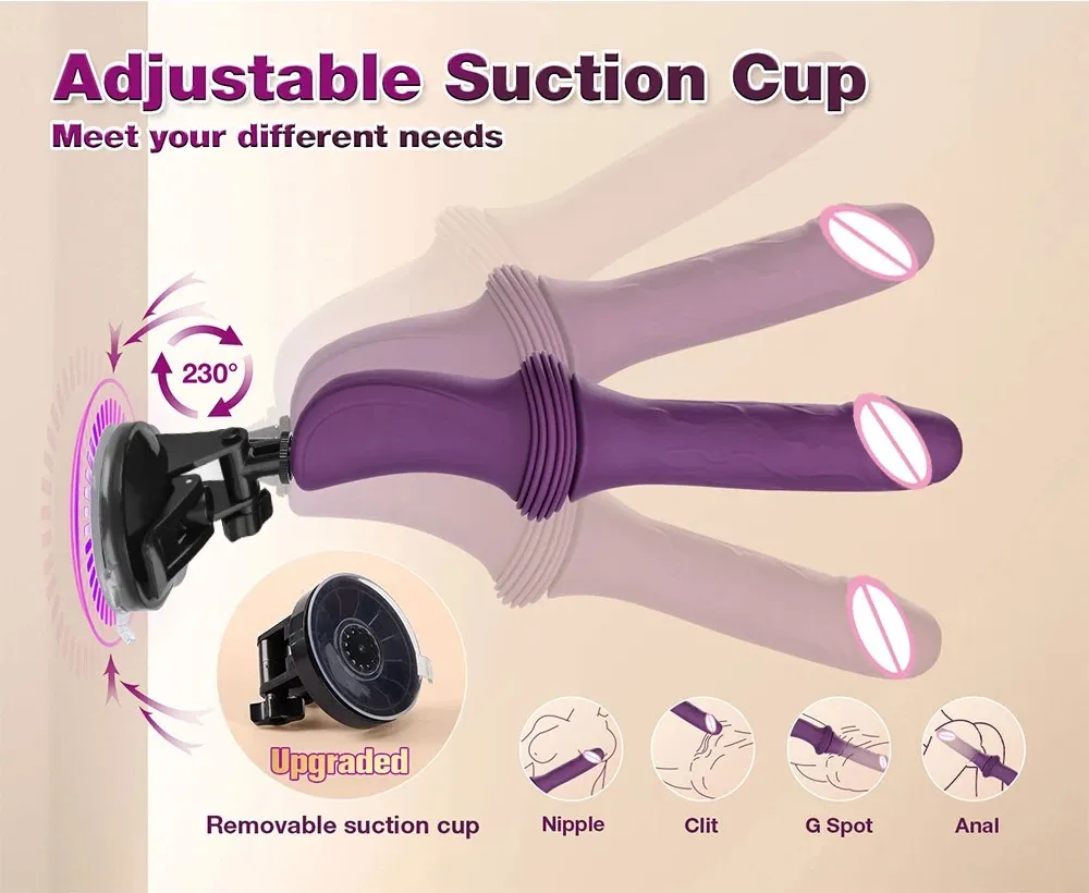เครื่องเย็ดอัตโนมัติ sex machine 3 ระดับการยืดหด 10 ระดับการสั่น
