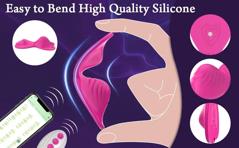 9 Frequencies Wearable APP Remote Control Vibrating Egg