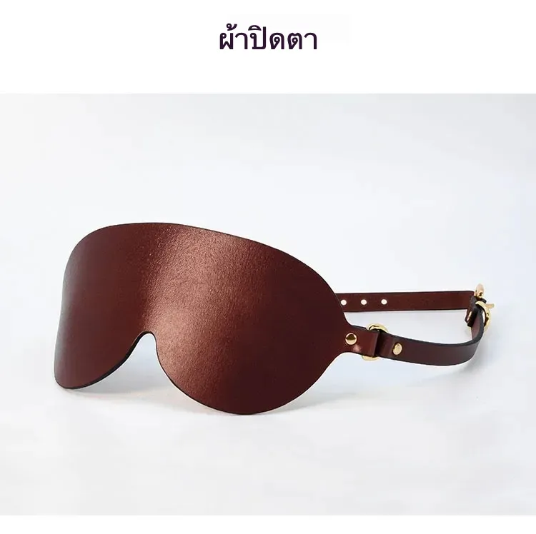 ชุดเซท BDSM ชุดSM 9 ชิ้น สำหรับการผูกมัดและการฝึกสอน วัสดุPU นายทาส การยอมจำนน