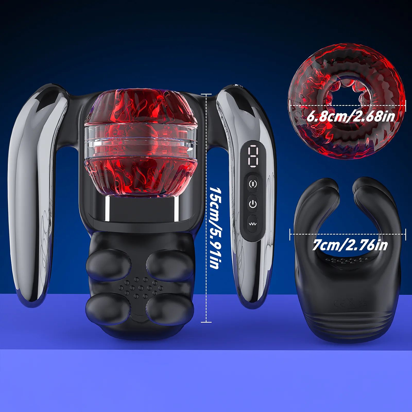 Toyshcool「Cole」จิ๋มกระป๋องชักอัตโนมัติ 3 มอเตอร์ ชิป AI บีบสั่น+ยืดหด แอป