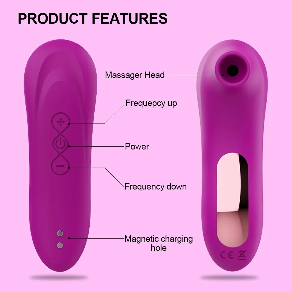 7 Frequencies 5 Speeds Dolphin Shaped Clitoral Vibrator