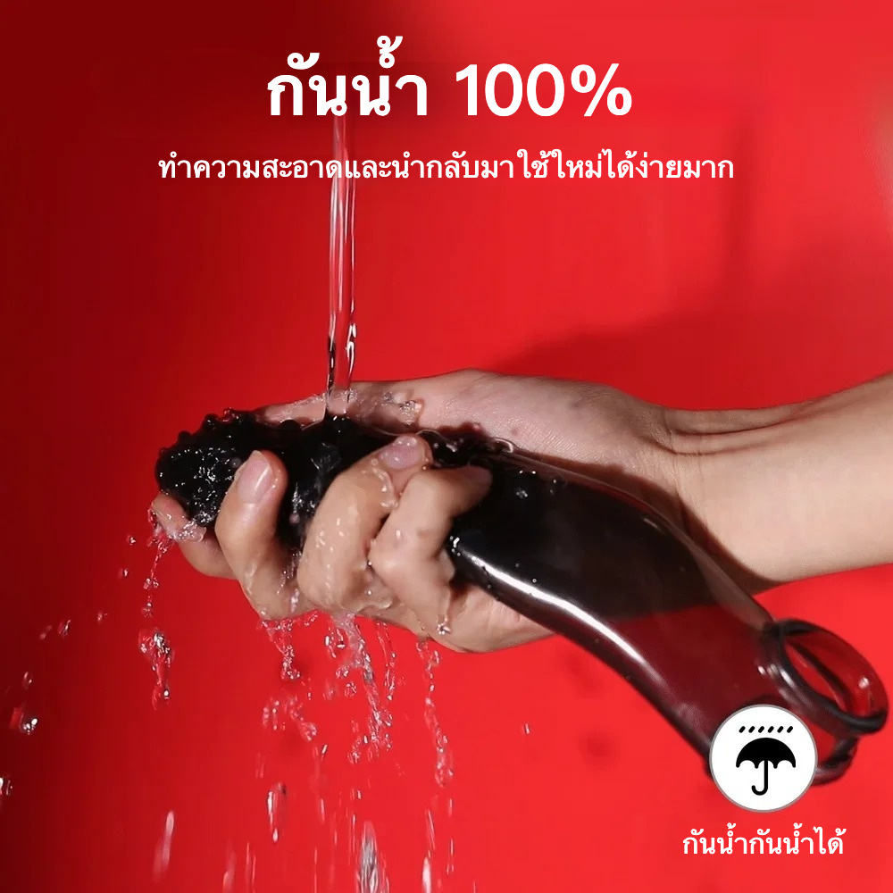 W4028ปลอกเพิ่มขนาด เพิ่มขนาดและความหนา ระบบสั่นสะเทือน ออกแบบจุดนูน วัสดุ TPE