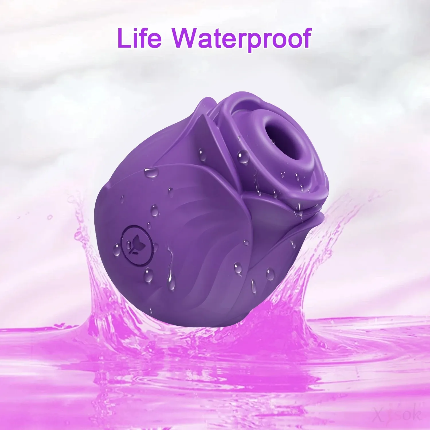10 Air Suction Charging Base Clitoral Vibrator & Breast Toy