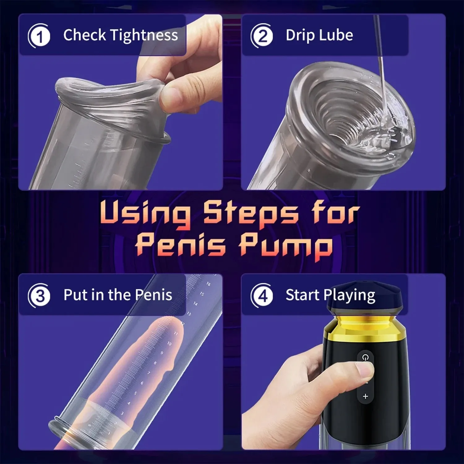 UNIMAT Max Cup II Penis Pump & Masturbator 13cm Inner Liner