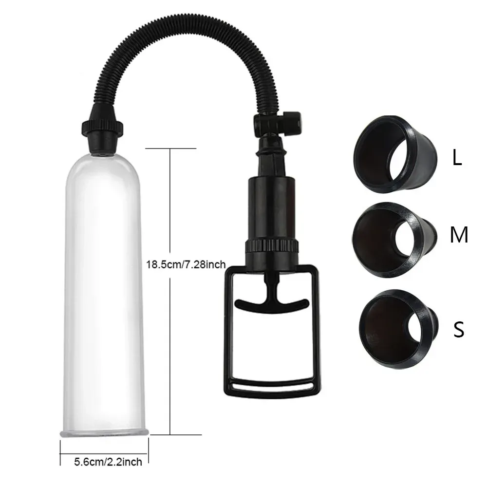 Manual Air Penis Pump One-Button Manual Pressing