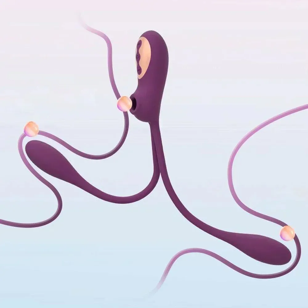 5 Suction + 3 Speeds + 7 Vibration Heating Egg Vibrator