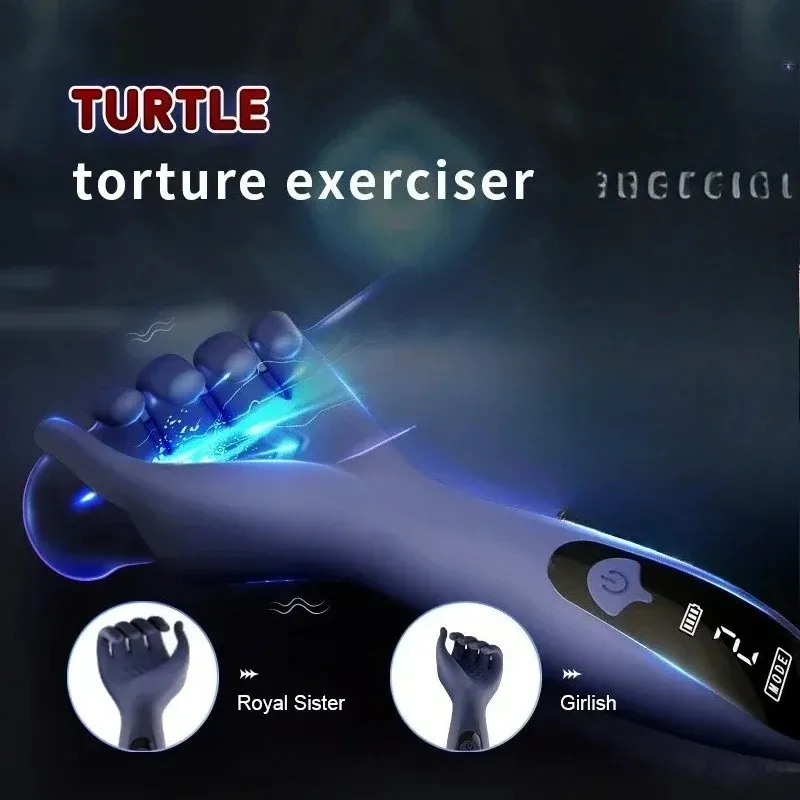 Finger Shaped Glans Trainer & Masturbator 10 Modes